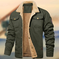 SHERPA COLLAR BUTTON JACKET FOR MEN