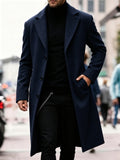 LONGLINE TRENCH COAT FOR MEN