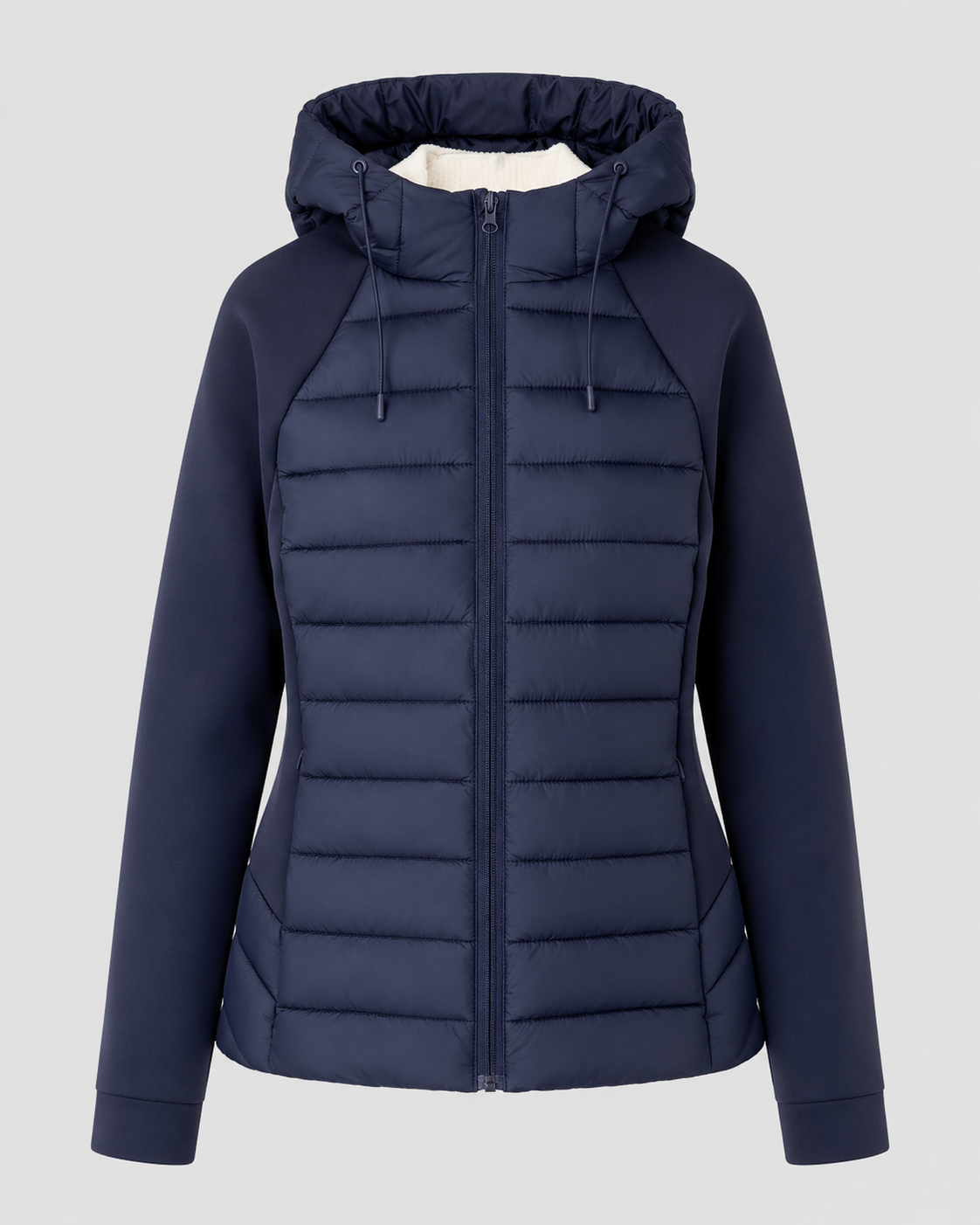 HOODED QUILTED PUFFER JACKET FOR WOMEN