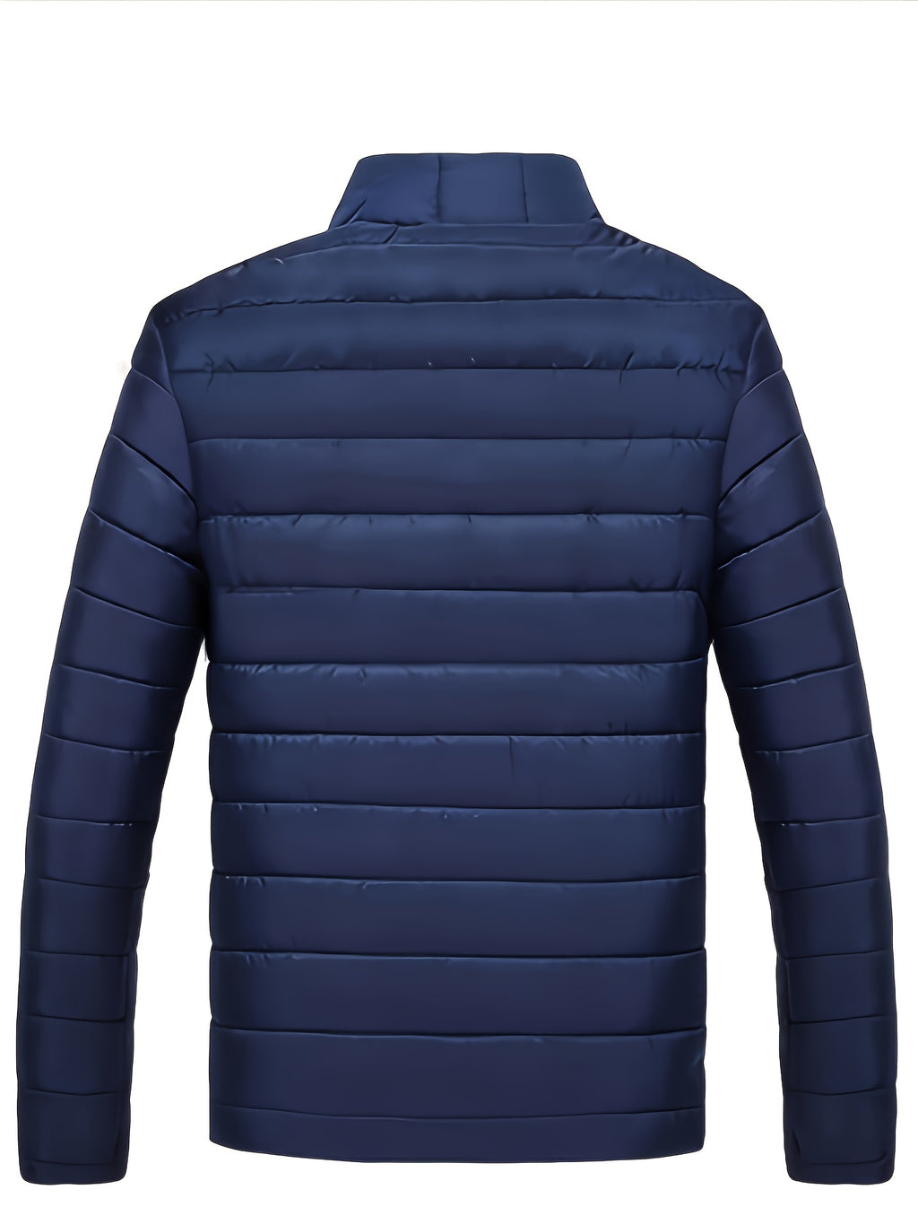 STAND COLLAR PUFFER JACKET FOR MEN