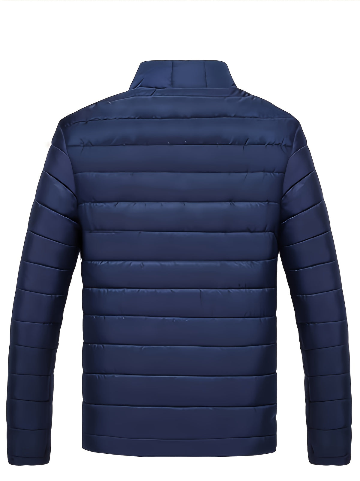 STAND COLLAR PUFFER JACKET FOR MEN