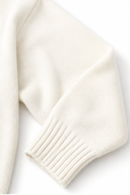 HOODED DRAWSTRING KNIT SWEATER FOR WOMEN