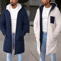 HOODED FLEECE PARKA FOR MEN