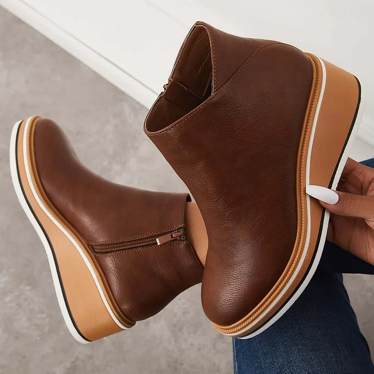 SIDE-ZIP CHELSEA BOOT FOR WOMEN