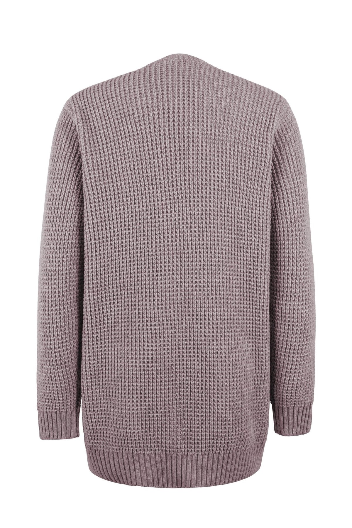 LONGLINE V-NECK CARDIGAN FOR WOMEN
