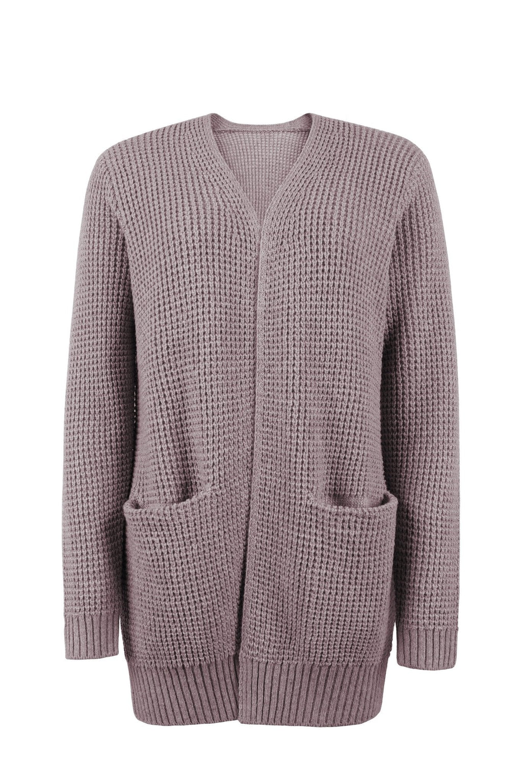 LONGLINE V-NECK CARDIGAN FOR WOMEN