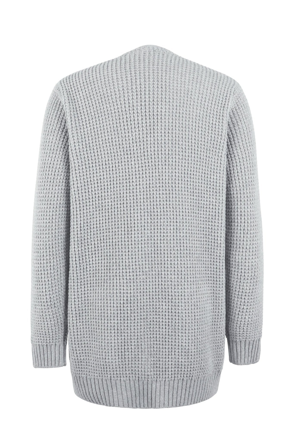 LONGLINE V-NECK CARDIGAN FOR WOMEN