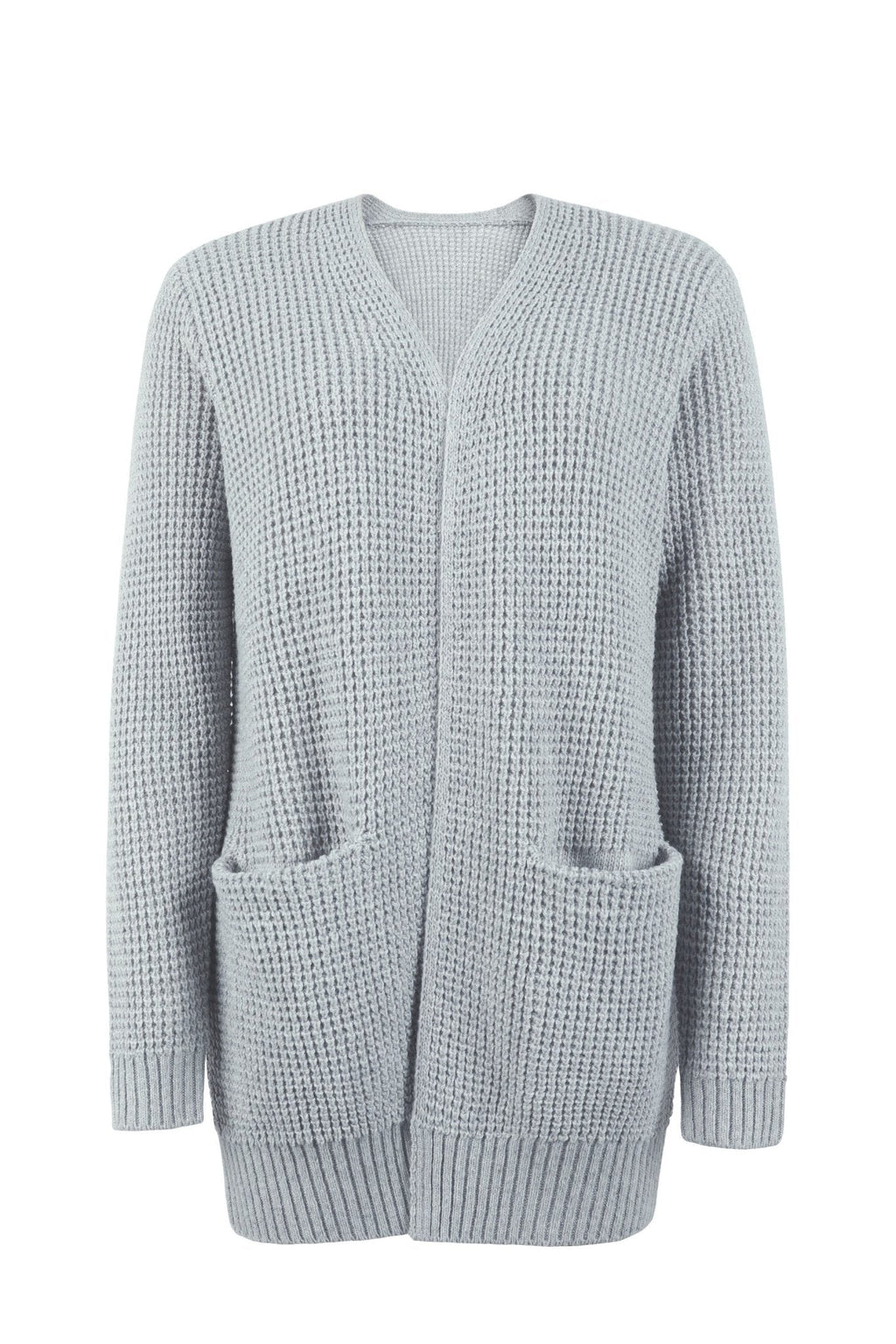LONGLINE V-NECK CARDIGAN FOR WOMEN
