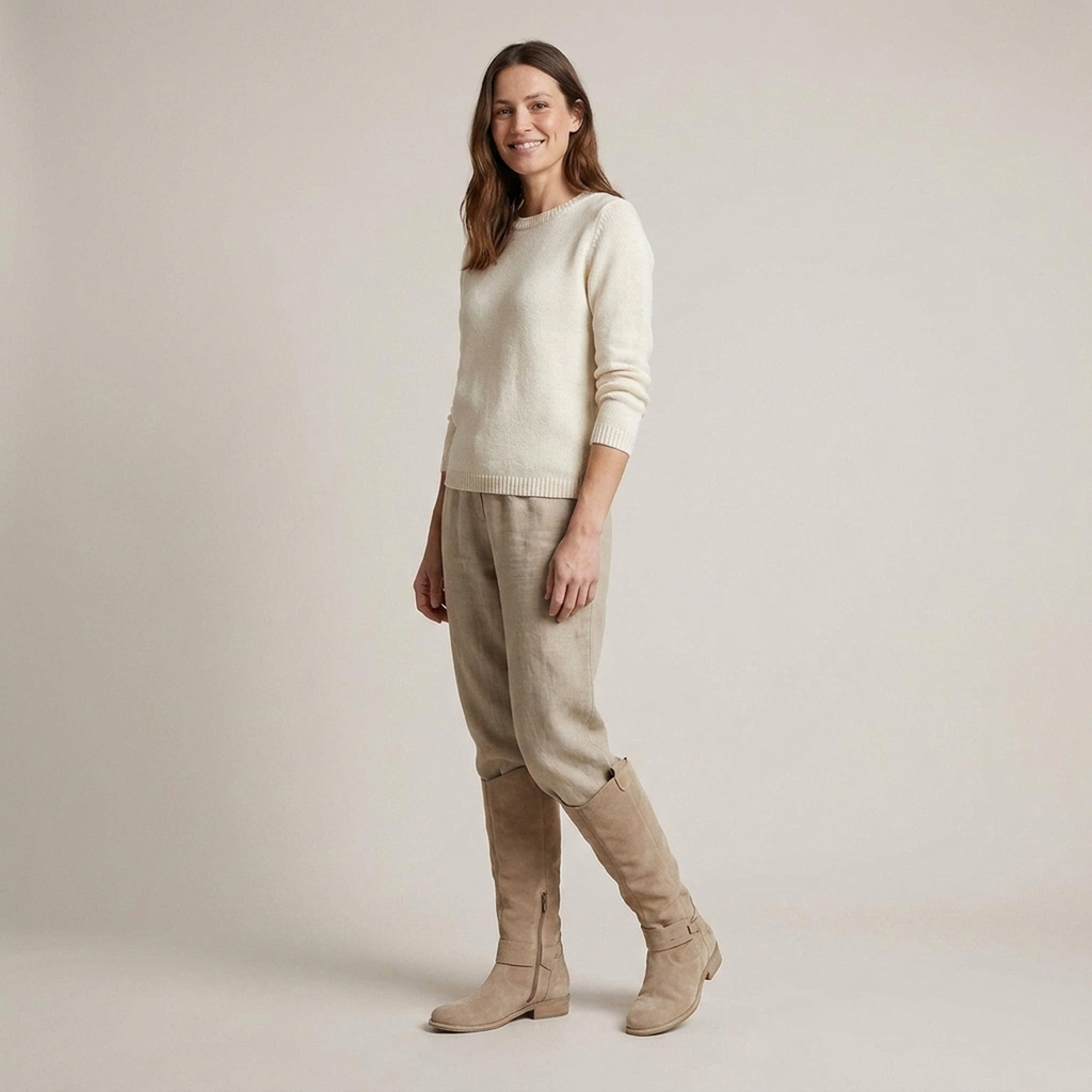 WIDE-FIT KNEE HIGH BOOTS FOR WOMEN