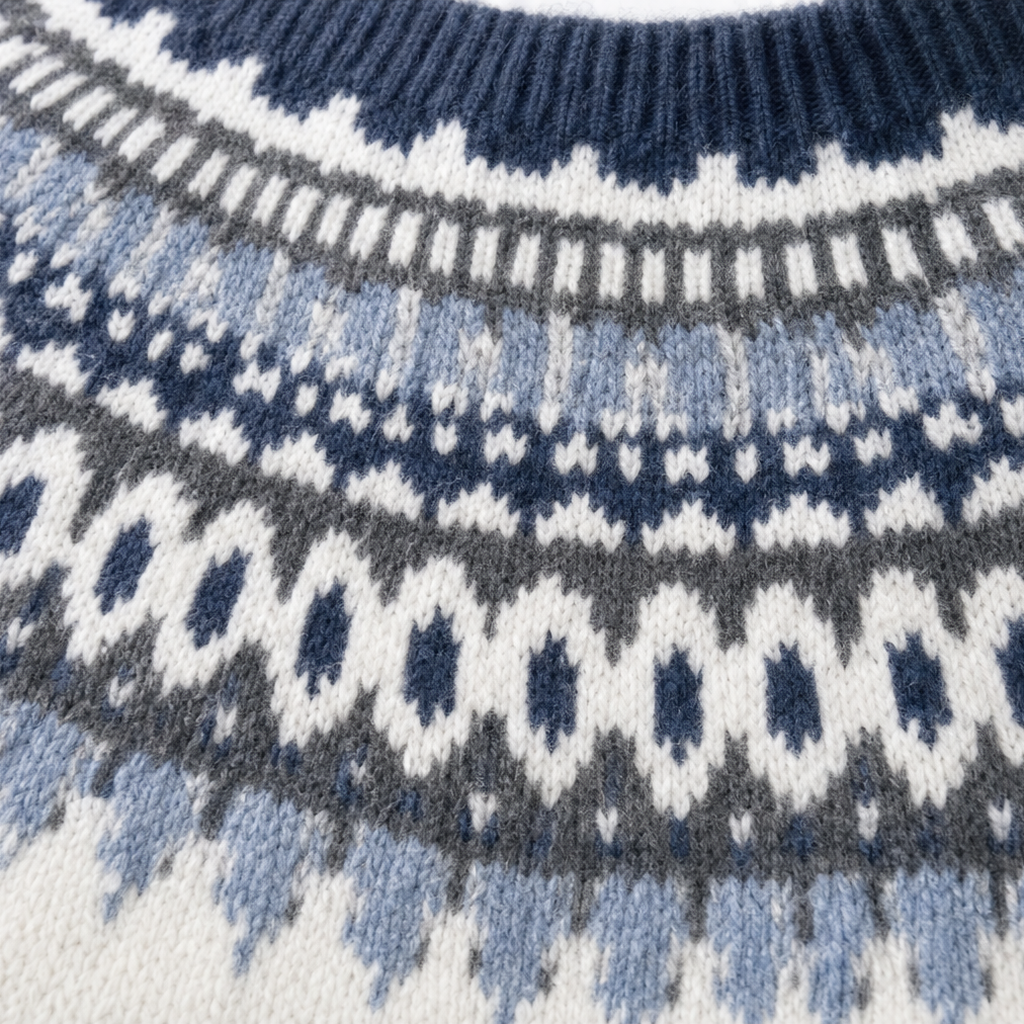 COLORBLOCK DROP-SHOULDER KNIT SWEATER FOR WOMEN