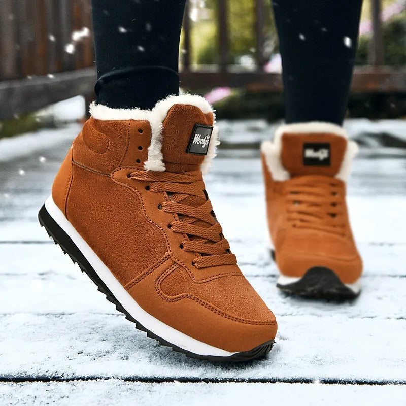 LACE-UP SNOW BOOT FOR WOMEN