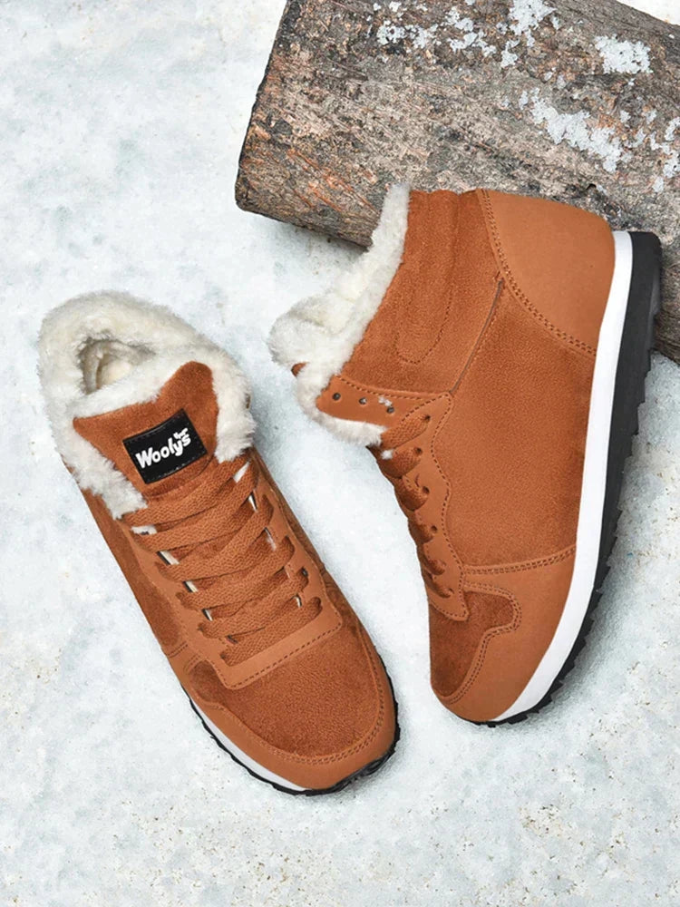 LACE-UP SNOW BOOT FOR WOMEN
