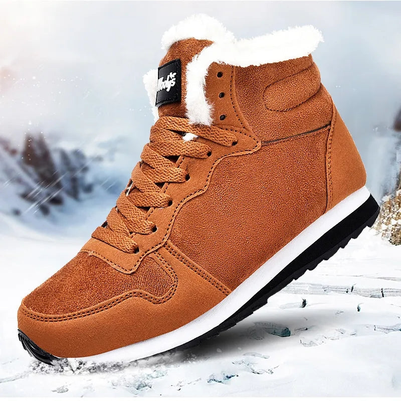 LACE-UP SNOW BOOT FOR WOMEN