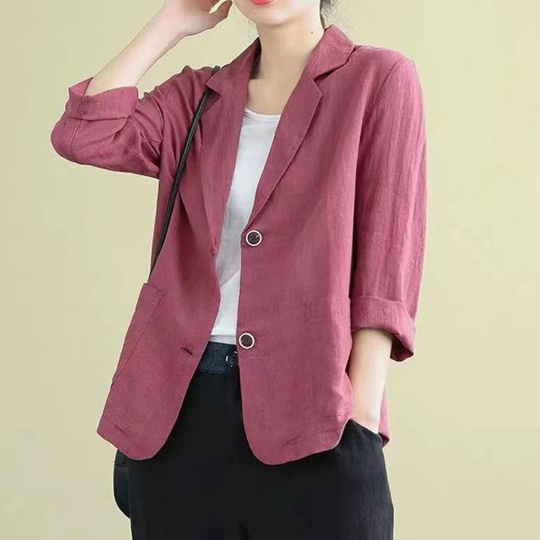 STRUCTURED POCKET BLAZER FOR WOMEN