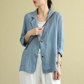 STRUCTURED POCKET BLAZER FOR WOMEN