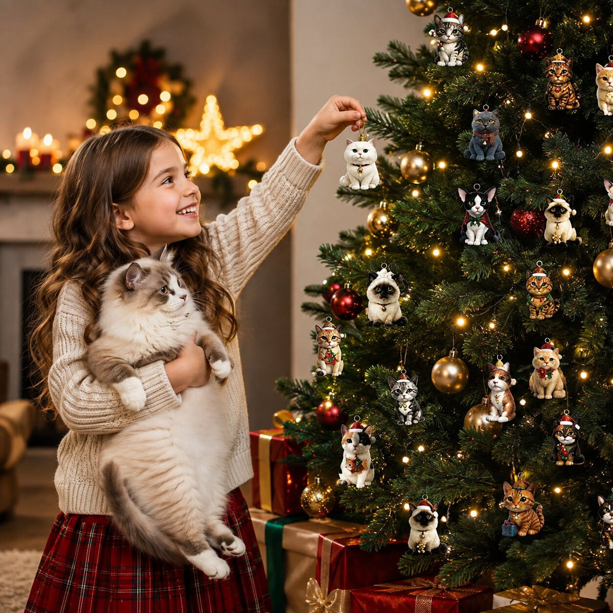 CAT ADVENT CALENDAR – 24 MINIATURE CAT FIGURES