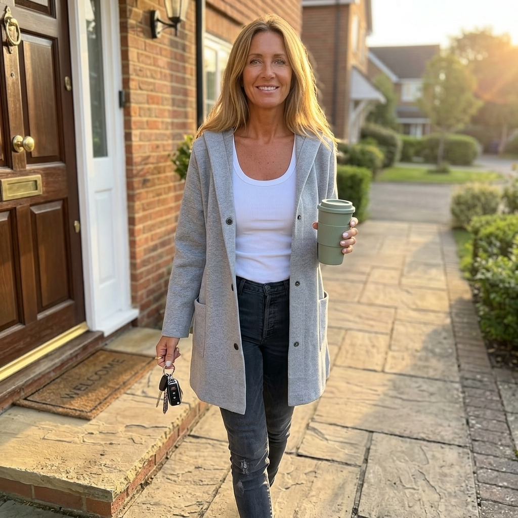 OVERSIZED HOODED CARDIGAN FOR WOMEN