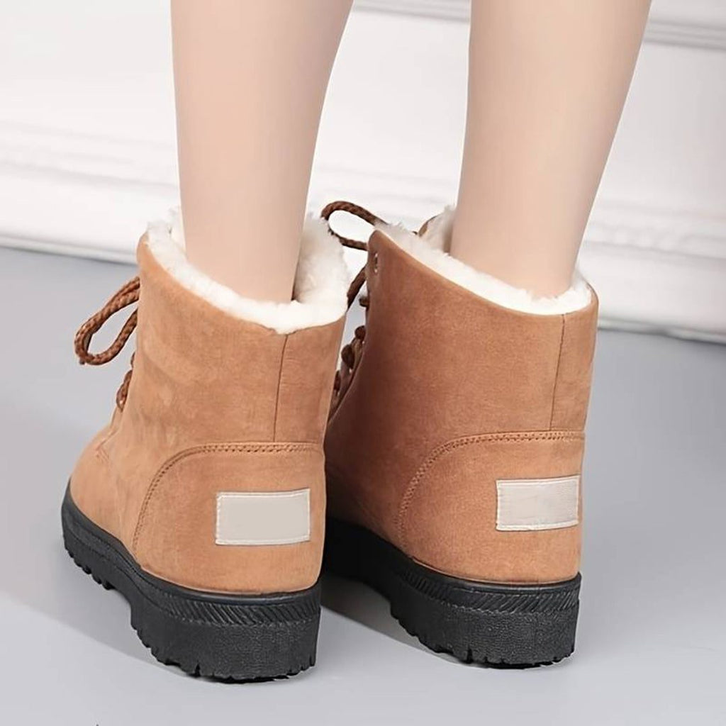 LACE-UP CHELSEA BOOTS FOR WOMEN