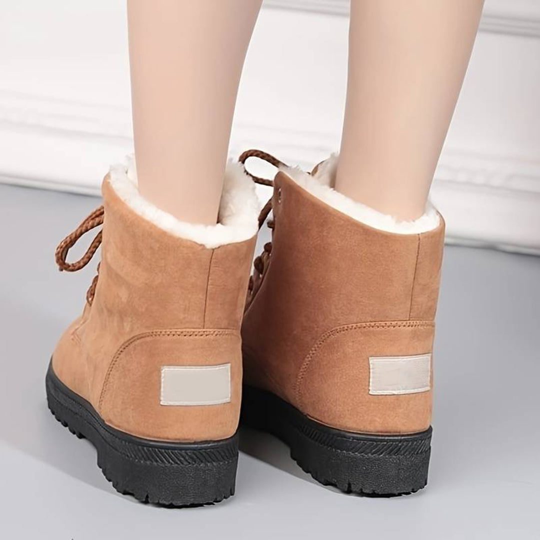 LACE-UP CHELSEA BOOTS FOR WOMEN