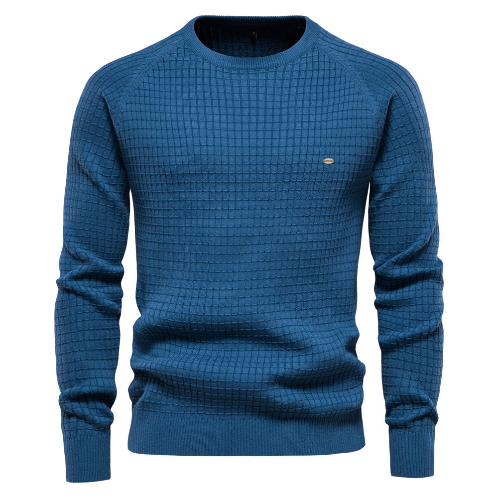 TEXTURED KNIT SWEATER FOR MEN