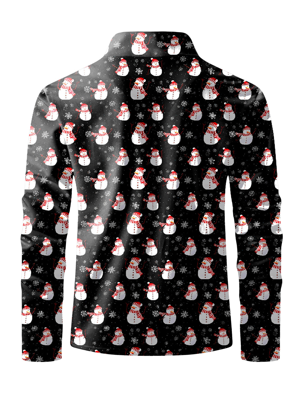 PRINTED CHRISTMAS BLOUSE FOR MEN