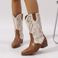 EMBROIDERED COWBOY BOOTS FOR WOMEN