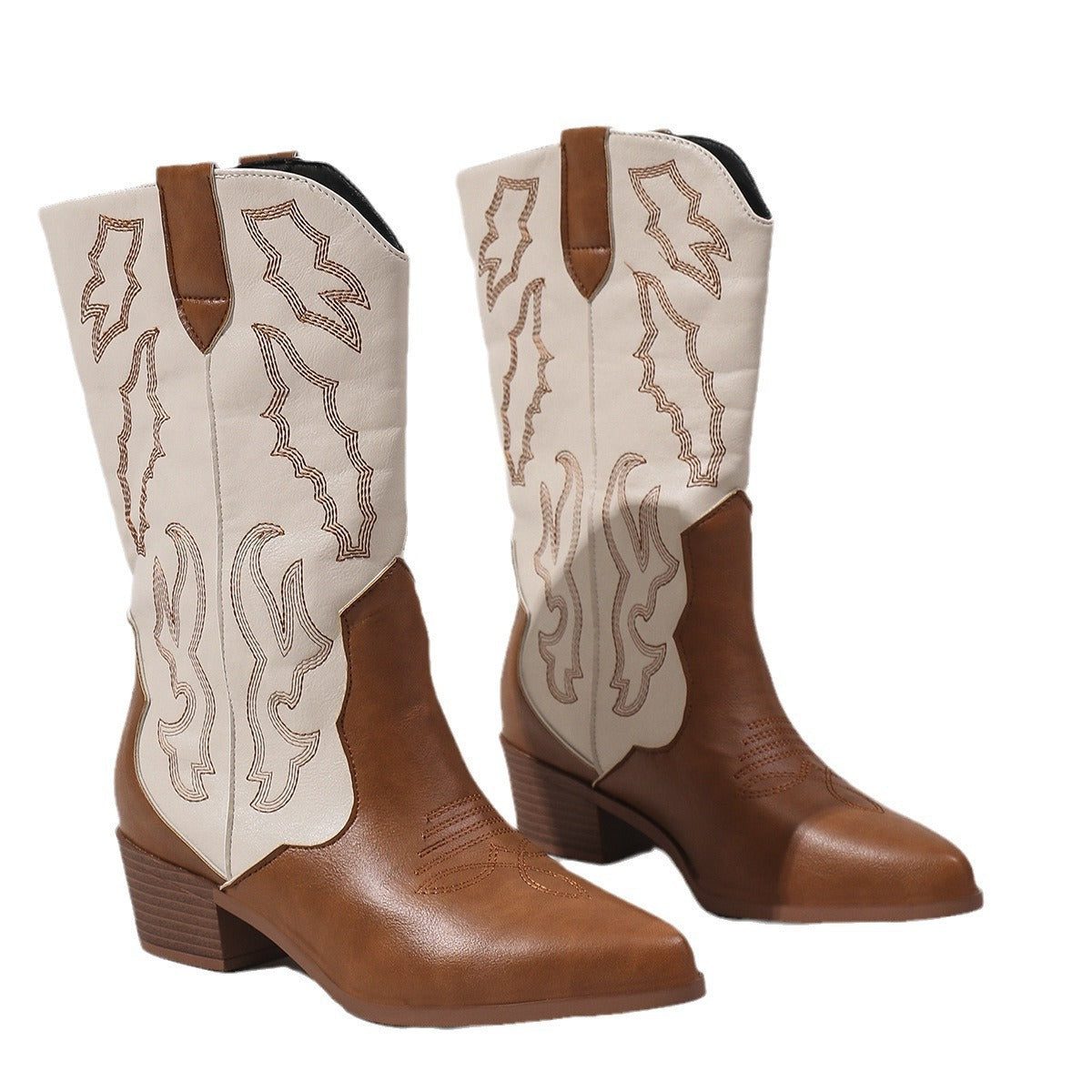 EMBROIDERED COWBOY BOOTS FOR WOMEN