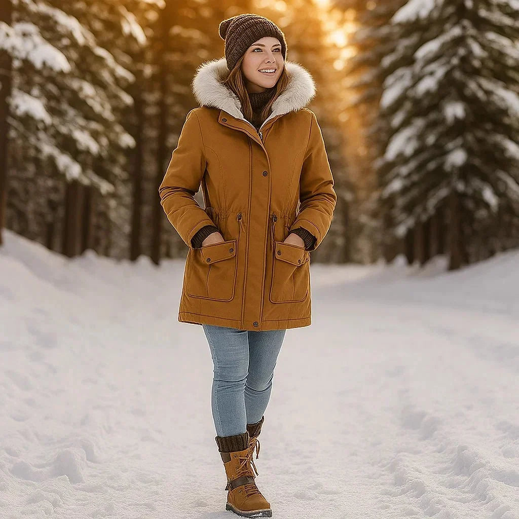 LACE-UP SNOW BOOT FOR WOMEN