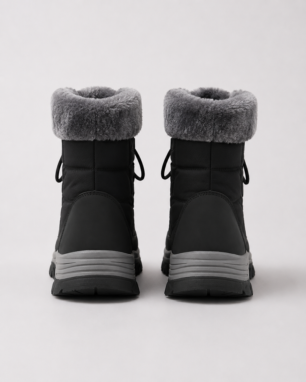 LACE-UP LINED SNOW BOOT FOR WOMEN