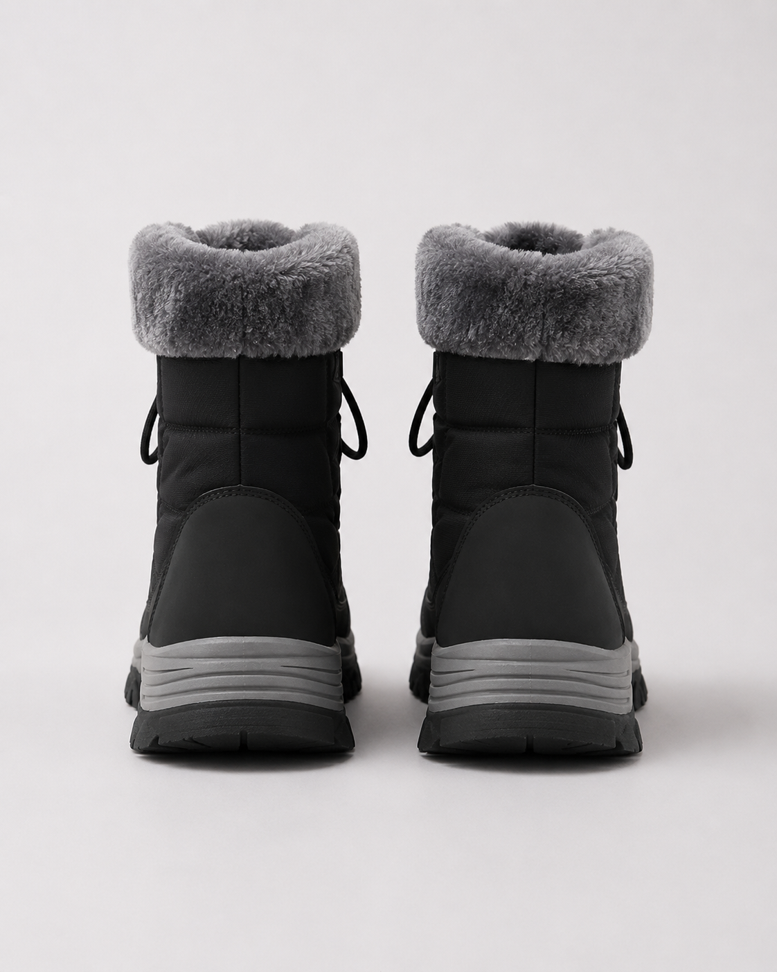 LACE-UP LINED SNOW BOOT FOR WOMEN
