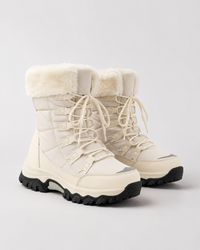 LACE-UP LINED SNOW BOOT FOR WOMEN